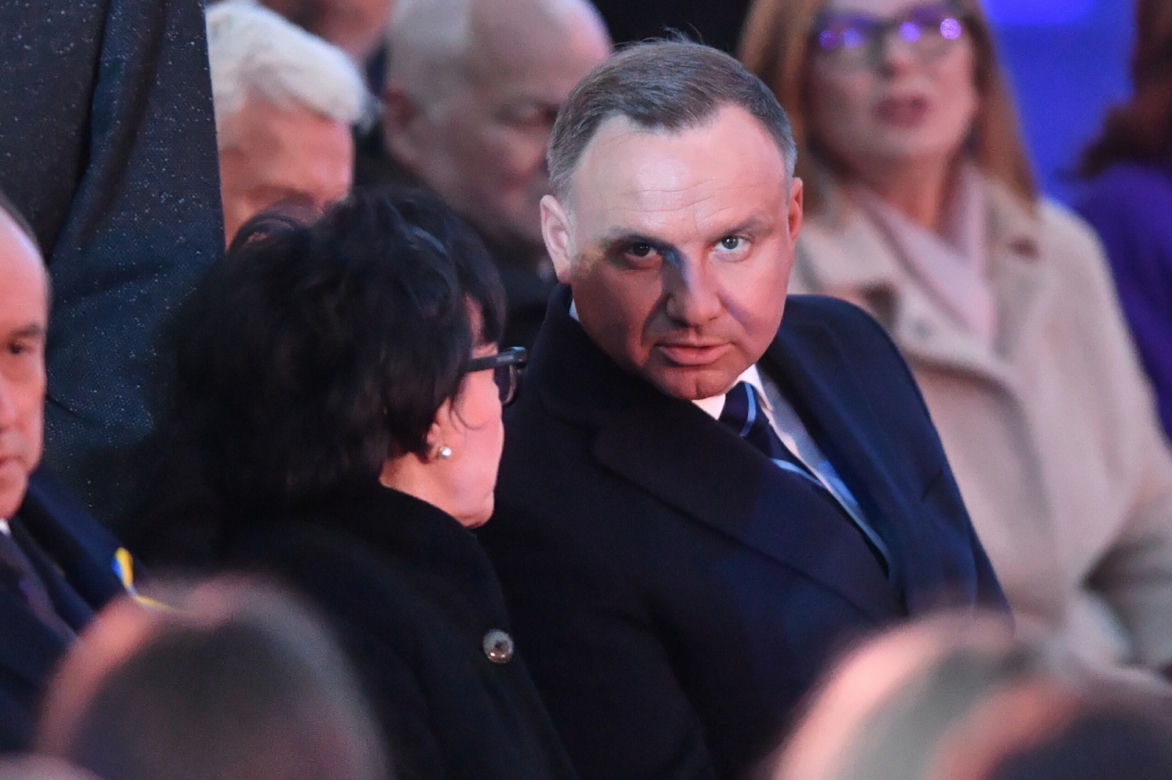 Wizyta prezydenta Joe Bidena w Miasto Stołeczne Warszawa - Plac Zamkowy
