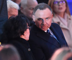 Wizyta prezydenta Joe Bidena w Miasto Stołeczne Warszawa - Plac Zamkowy
