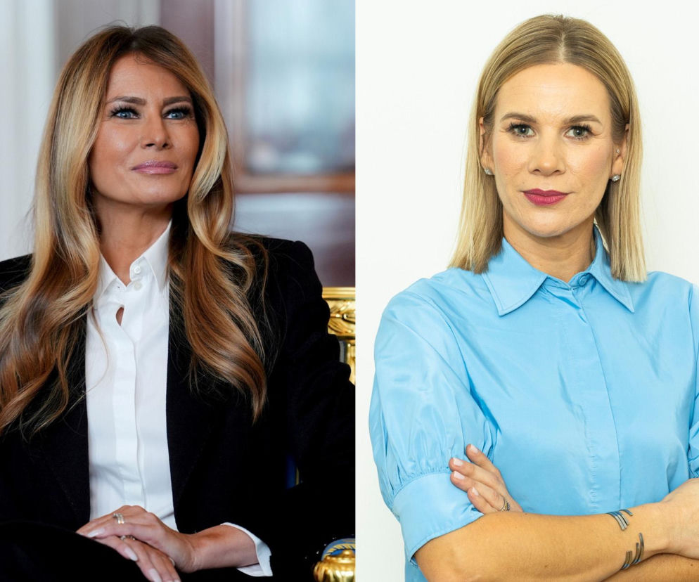 Marta Nawrocka+ Melania Trump