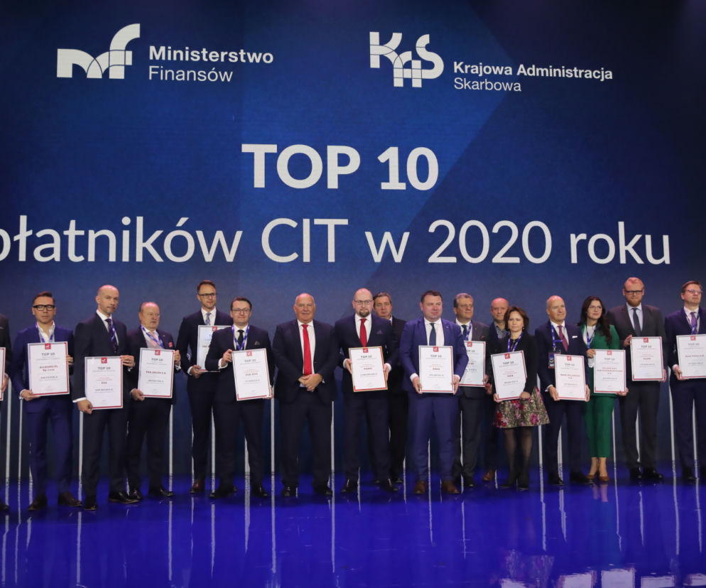 Kongres 590. Najwięksi podatnicy CIT za 2020 r. wyróżnieni