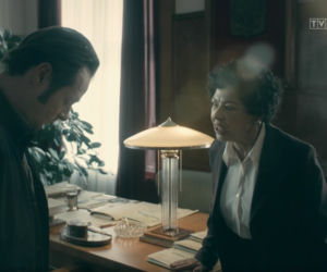 Stulecie Winnych 4, odc. 46: Janusz (Paweł Małaszyński), Hanna Gołębianka (Magdalena Kuta)