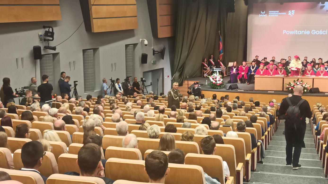 25. inauguracja rozpoczęcia roku akademickiego na UWM