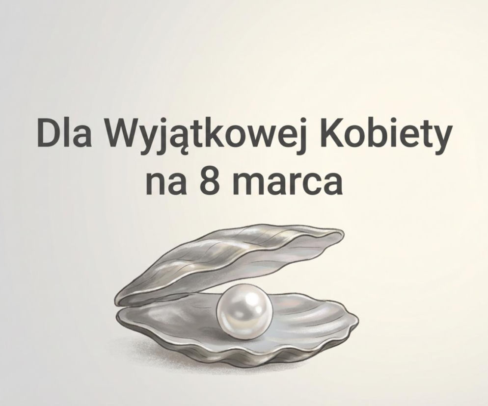 Muszla z perłą na Dzień Kobiet