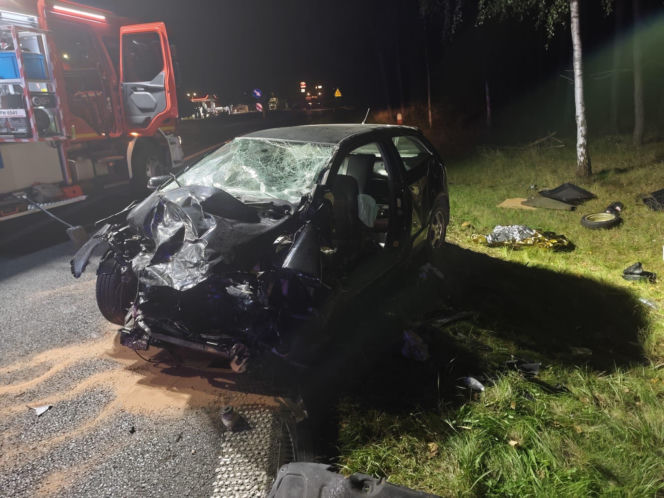 Tragiczny wypadek w Dąbczu. Nie żyje nastolatka