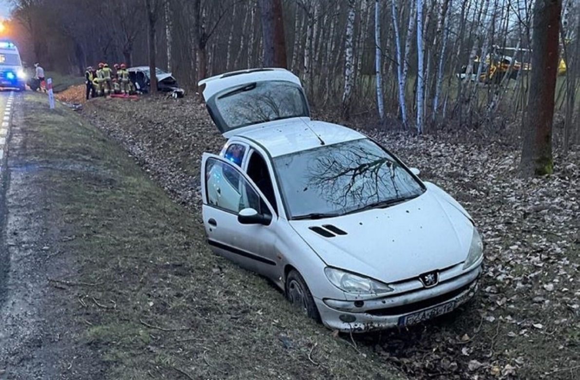 Wypadek w Żarach
