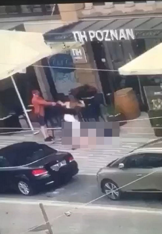 Egzekucja w restauracji w centrum Poznania