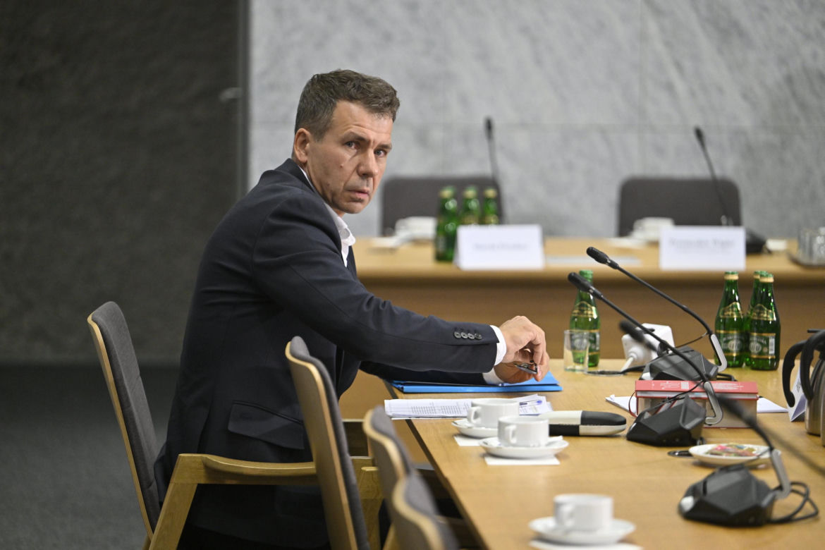 Ernest Bejda przed komisją ds. Pegasusa