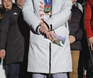 Powitanie Kacpra Tomasiaka w Bystrej 18.02.2026