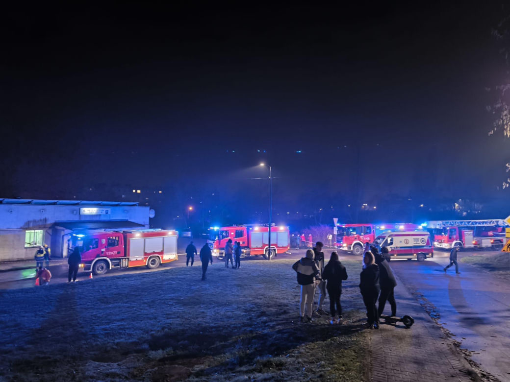 Wybuch gazu w restauracji. Jedna osoba została zabrana do szpitala