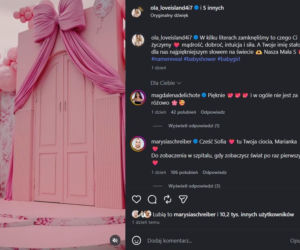 Wielkie baby shower Oli Tomali