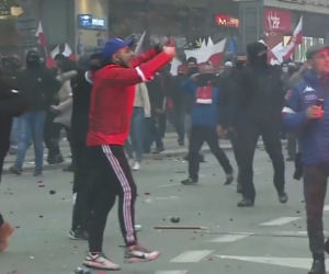 To oni demolowali Warszawę w czasie marszu