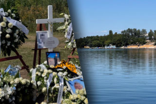 Chcieli tylko się schłodzić, doszło do tragedii. Groby Oskara i Dominika utonęły w kwiatach
