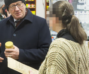 Poseł Telus zrobił zakupy dla żony