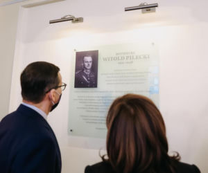 Kamala Harris i Mateusz Morawiecki