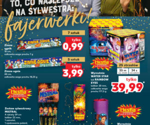Fajerwerki w wystrzałowych cenach