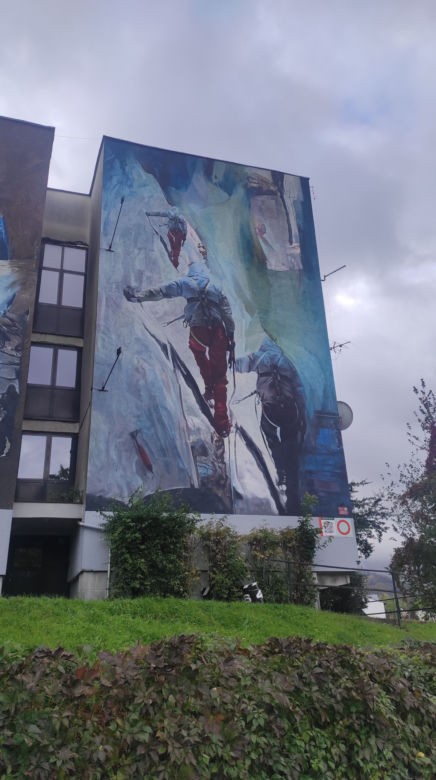 Niezwykły mural w Zakopanem