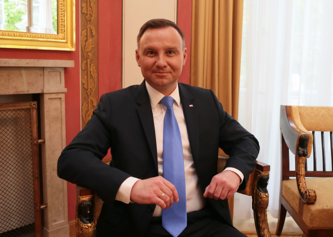 Prezydent Andrzej Duda
