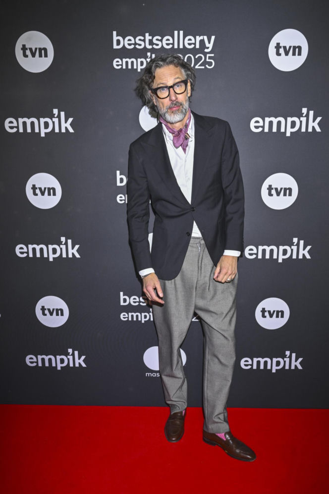 Szymon Majewski na gali Bestsellery Empiku 2025