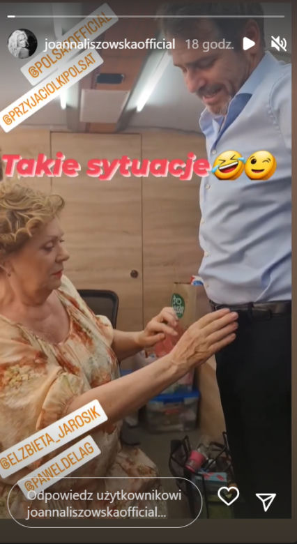 Przyjaciółki. Elżbieta Jarosik (Ela), Paweł Deląg (Wiktor) 