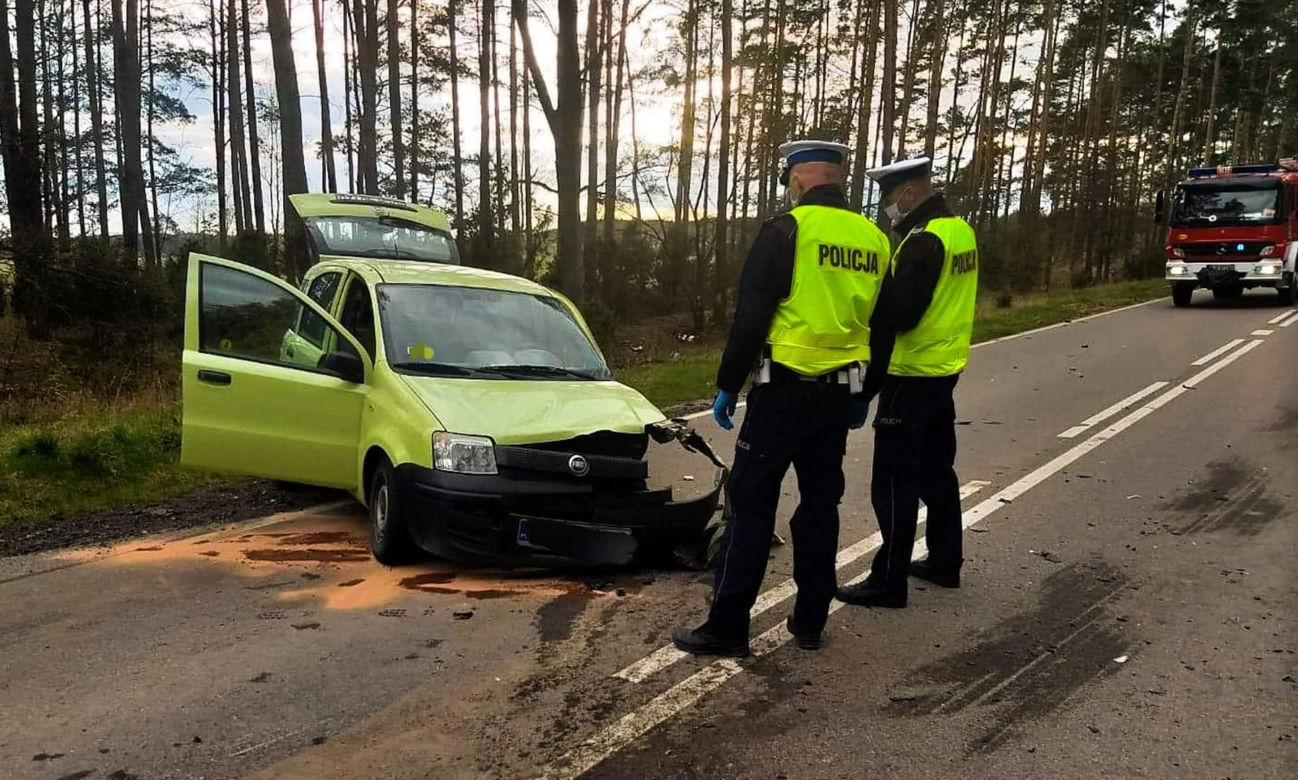 Wypadek na DW nr 645. Nie żyje motocyklista