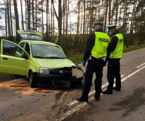 Wypadek na DW nr 645. Nie żyje motocyklista