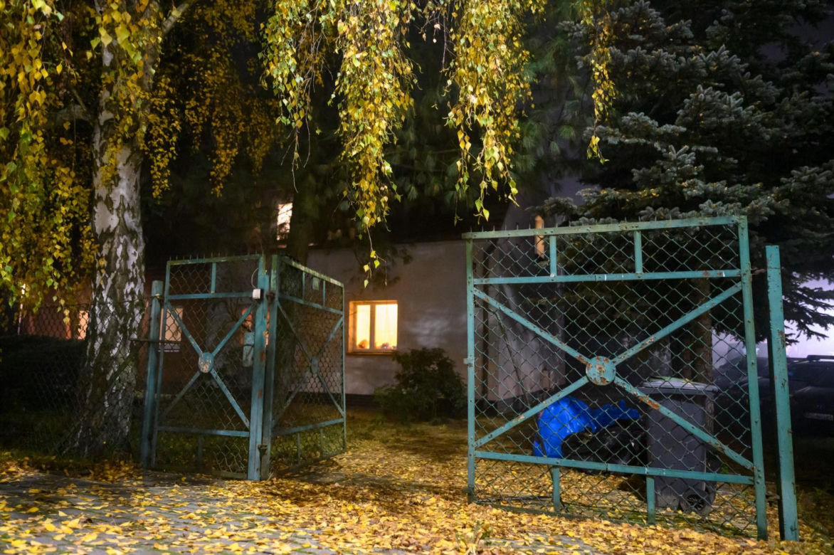Miejsce tragedii w Puszczykowie