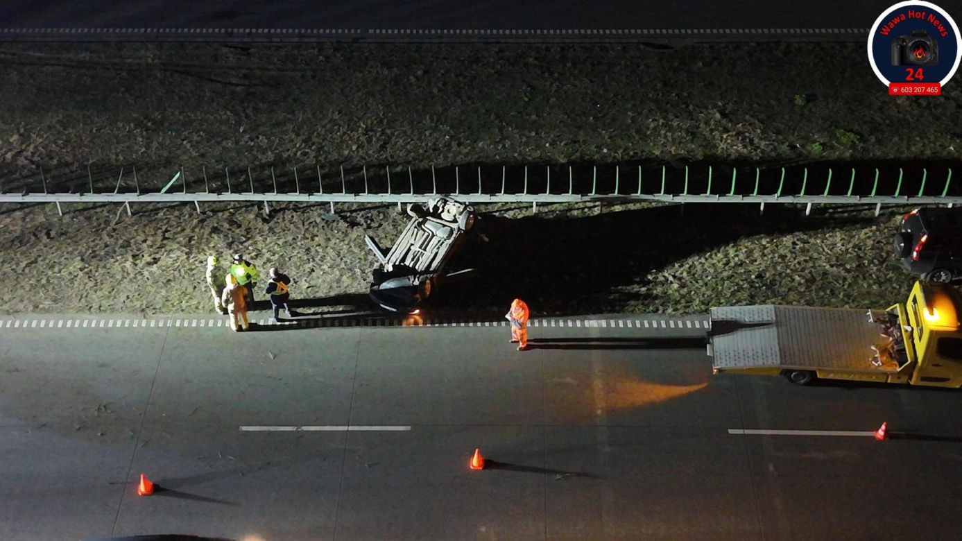 Dachowanie na S8. Jedna osoba trafiła do szpitala