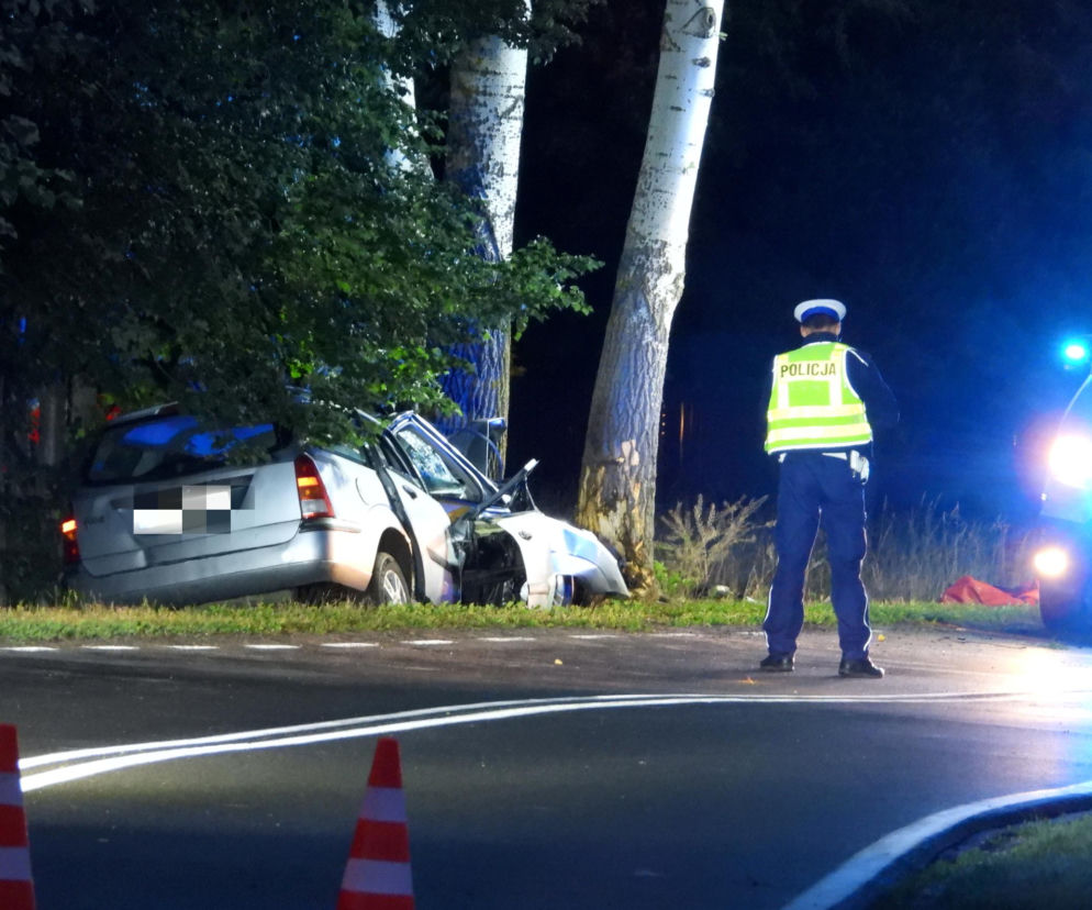 Samochód roztrzaskał się o drzewo. 48-latka zginęła na miejscu!