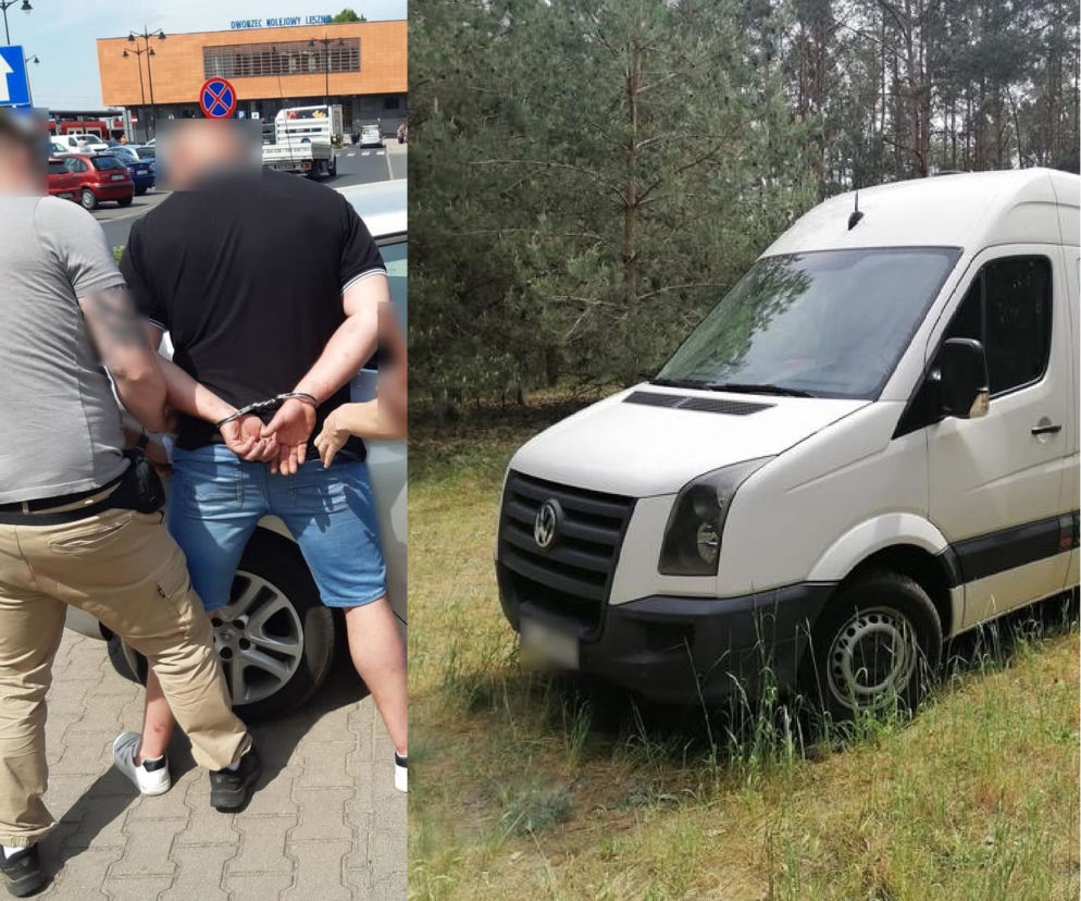 Złodziej samochodu z Leszna zatrzymany przez urlopem 