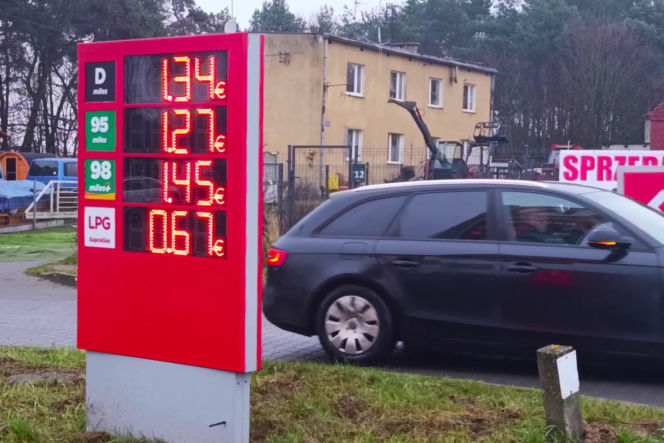 Ceny paliwa w Lubieszynie