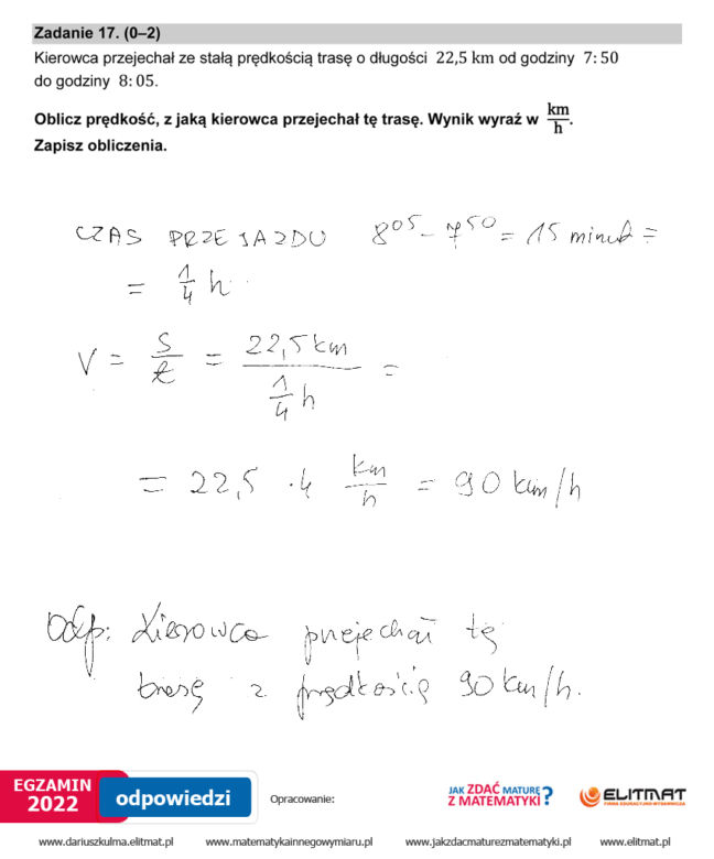 Egzamin ósmoklasisty 2022: Matematyka. Odpowiedzi i arkusz CKE. Publikujemy rozwiązania zadań! 25 maja 2022 r.