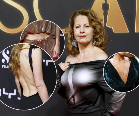 Ewa Skibińska w ODWAŻNEJ sukience na rozdaniu Oscarów, ale... w Polsce