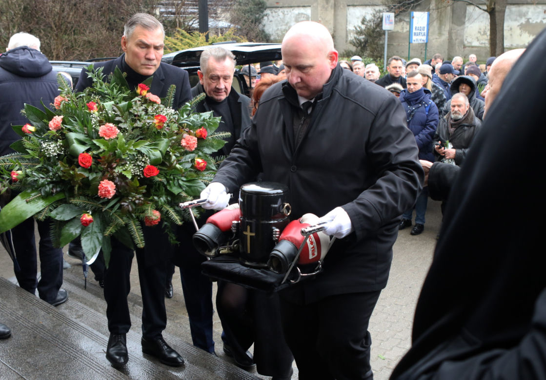 Pogrzeb Grzegorza Skrzecza
