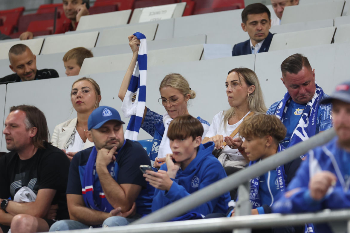 Kibice na meczu Ruch Chorzów - Stal Mielec