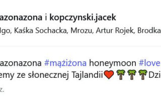 Rajski miesiąc miodowy, a ona bez uśmiechu. Co dzieje się z żoną Jacka Kopczyńskiego?