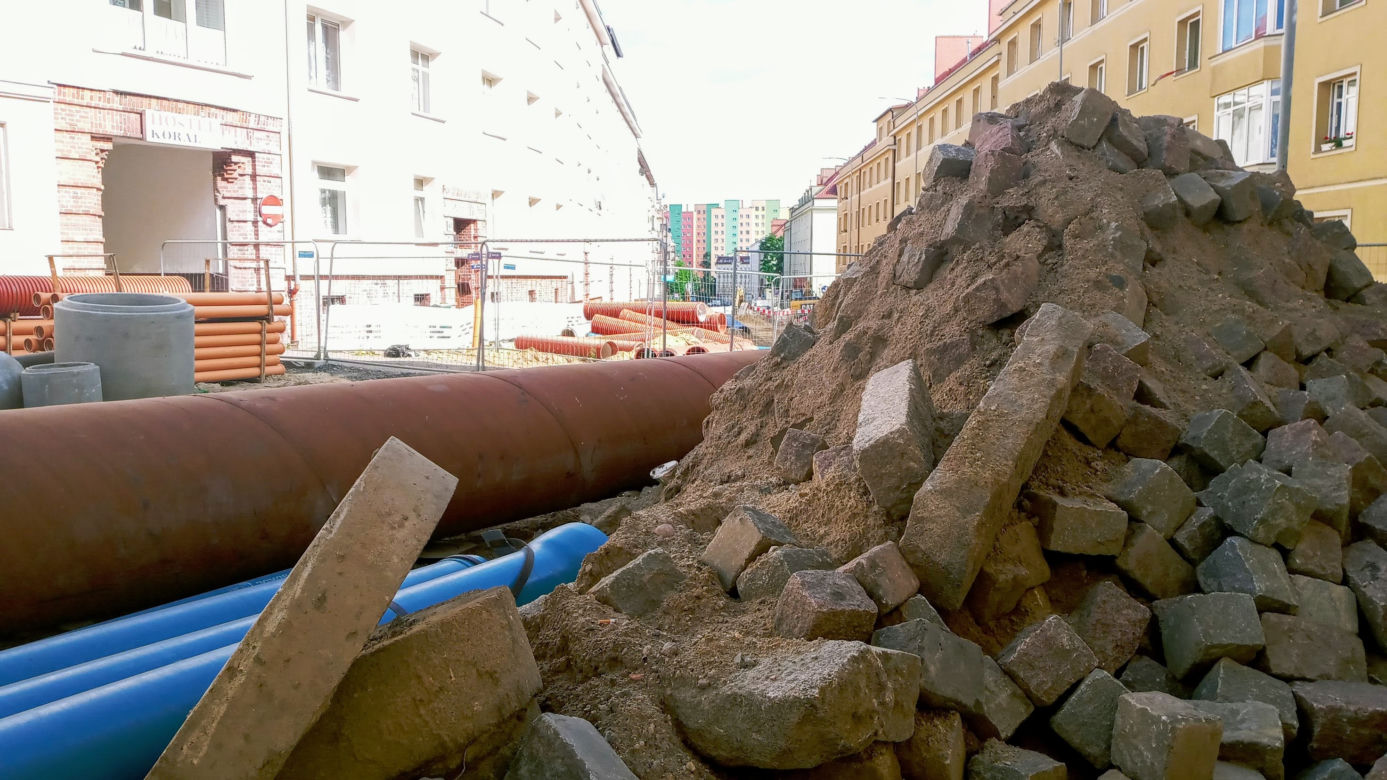 "Torowa rewolucja" w Szczecinie - czerwiec 2021