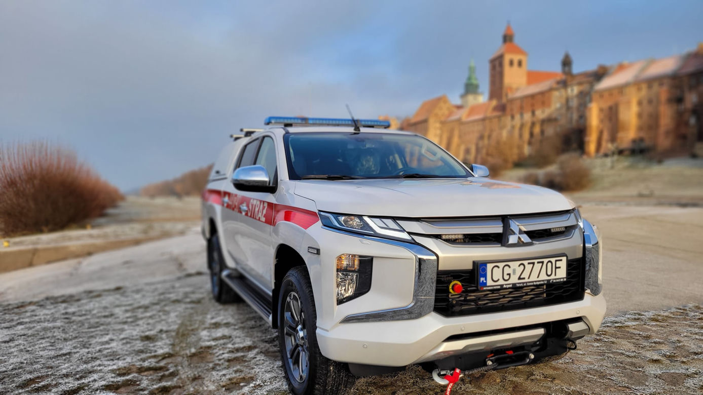 Nowe wozy dla grudziądzkich strażaków