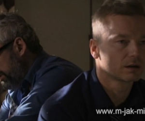 M jak miłość odc. 1137. Andrzej Budzyński (Krystian Wieczorek), Adam Werner (Jacek Kopczyński)