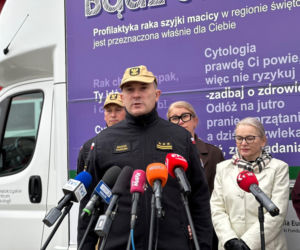 Strażacy ze świętokrzyskiego badają się w pracy