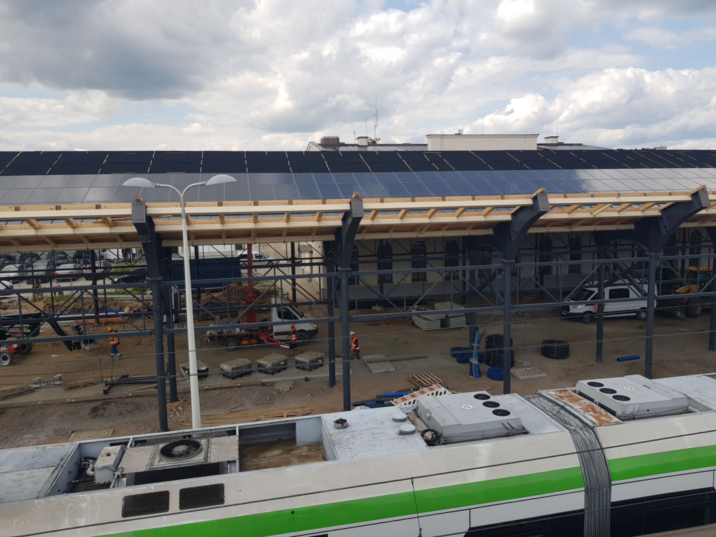 Białystok. Budowa przy dworcu PKP. Zobacz galerię z postępów prac [ZDJĘCIA]