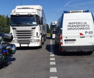 Kierowcy ciężarówek ukarani za wyprzedzanie na autostradzie A4