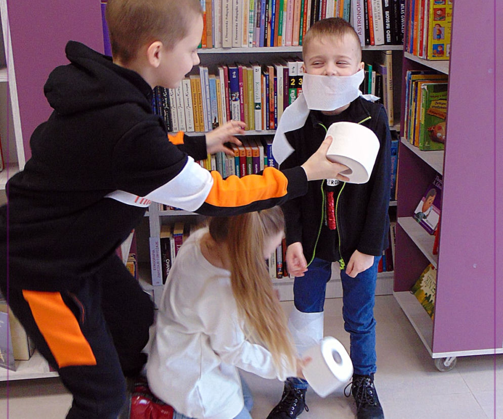 Zagadkowe ferie w bibliotece