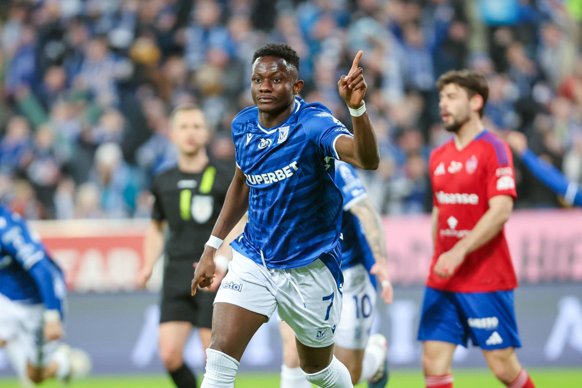 Lech Poznań - Raków Częstochowa: Zdjęcia kibiców z meczu 23. kolejki PKO BP Ekstraklasy