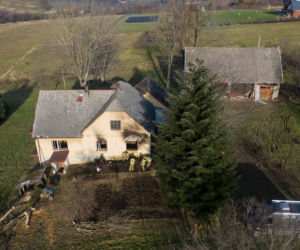 Pożar w Stryszowie. W środku dwa ciała. Mogło to być morderstwo.