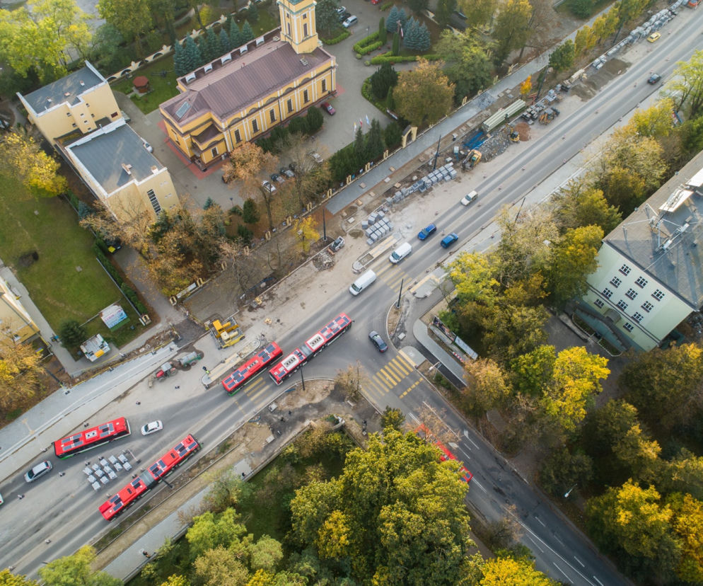 Al. Racławickie przebudowa