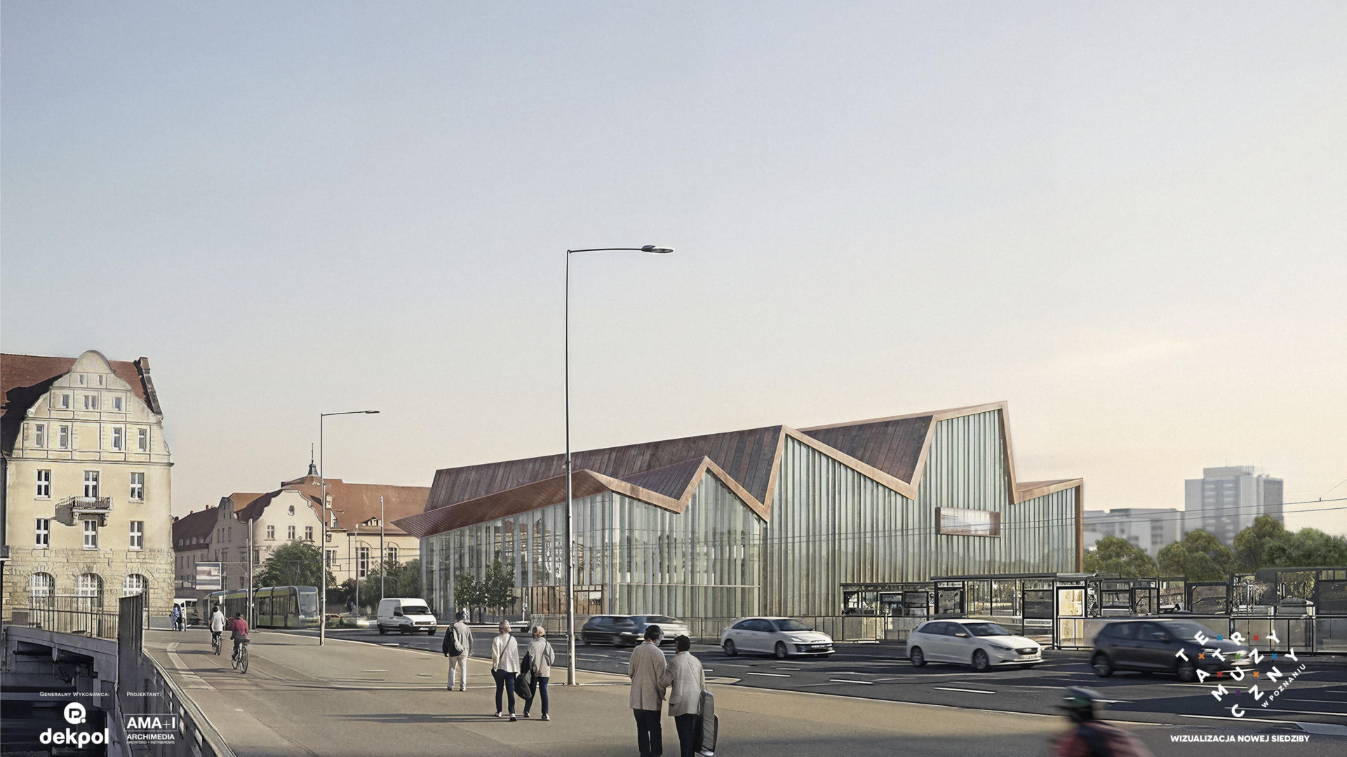 Wizualizacje nowej siedziby Teatru Muzycznego w Poznaniu