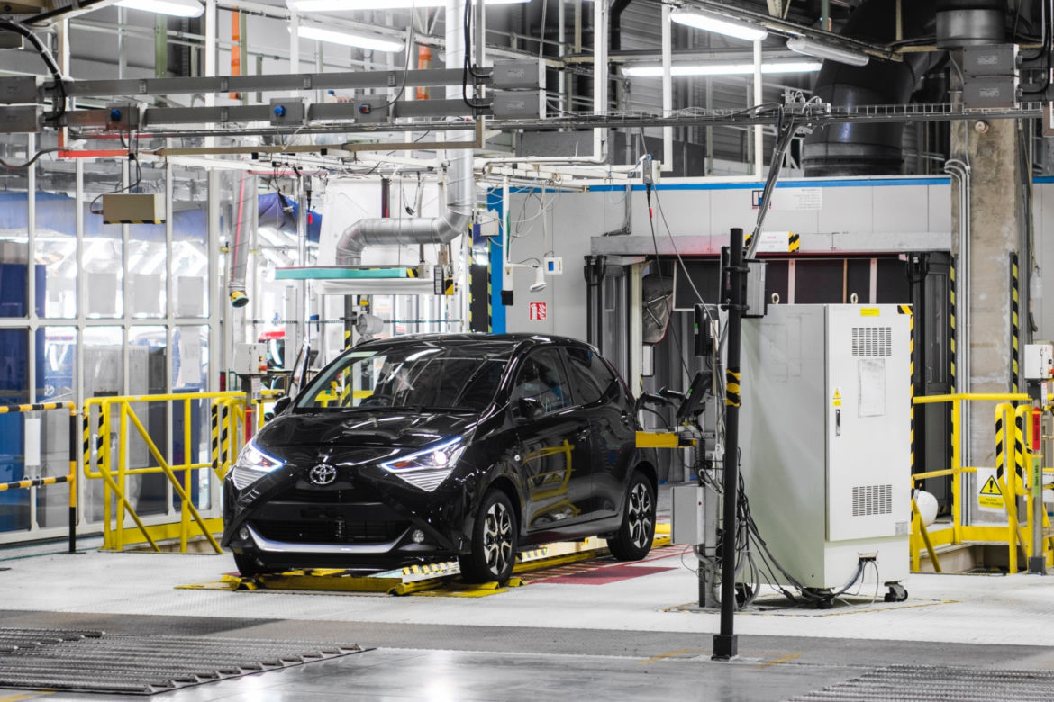 Fabryka w Kolinie - produkcja Toyoty Aygo