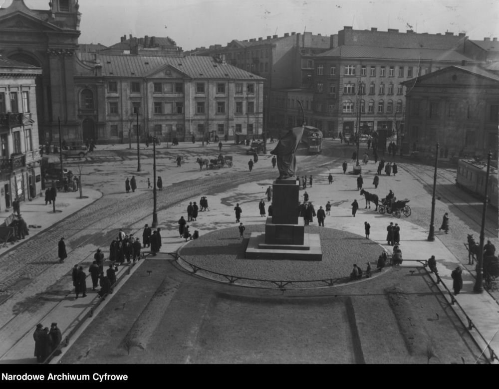 Warszawa. Plac Krasińskich