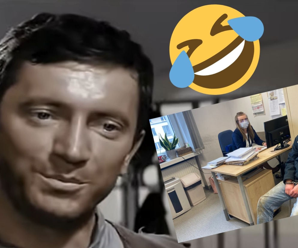 GRZEGORZ BRZĘCZYSZCZYKIEWICZ złapany! Przesłuchanie, jak z kultowego filmu