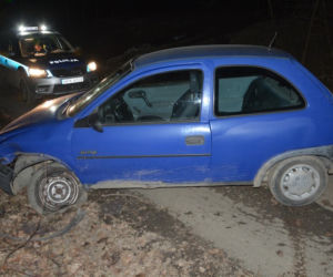 Po pijaku spowodował wypadek i sam został ranny